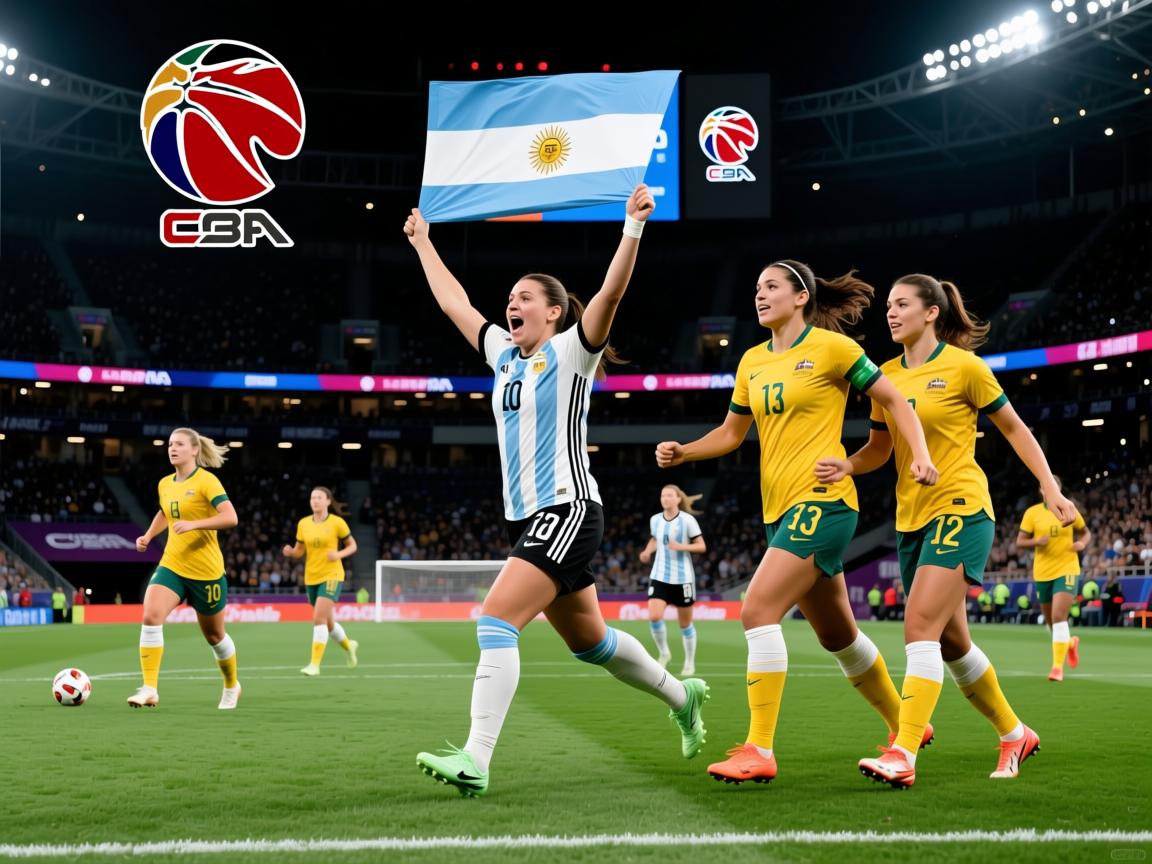 阿根廷女足剧终澳大利亚队，实现惊险晋级  第2张